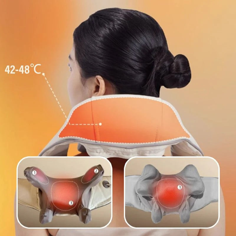 Shiatsu-Massagegerät mit Wärmefunktion