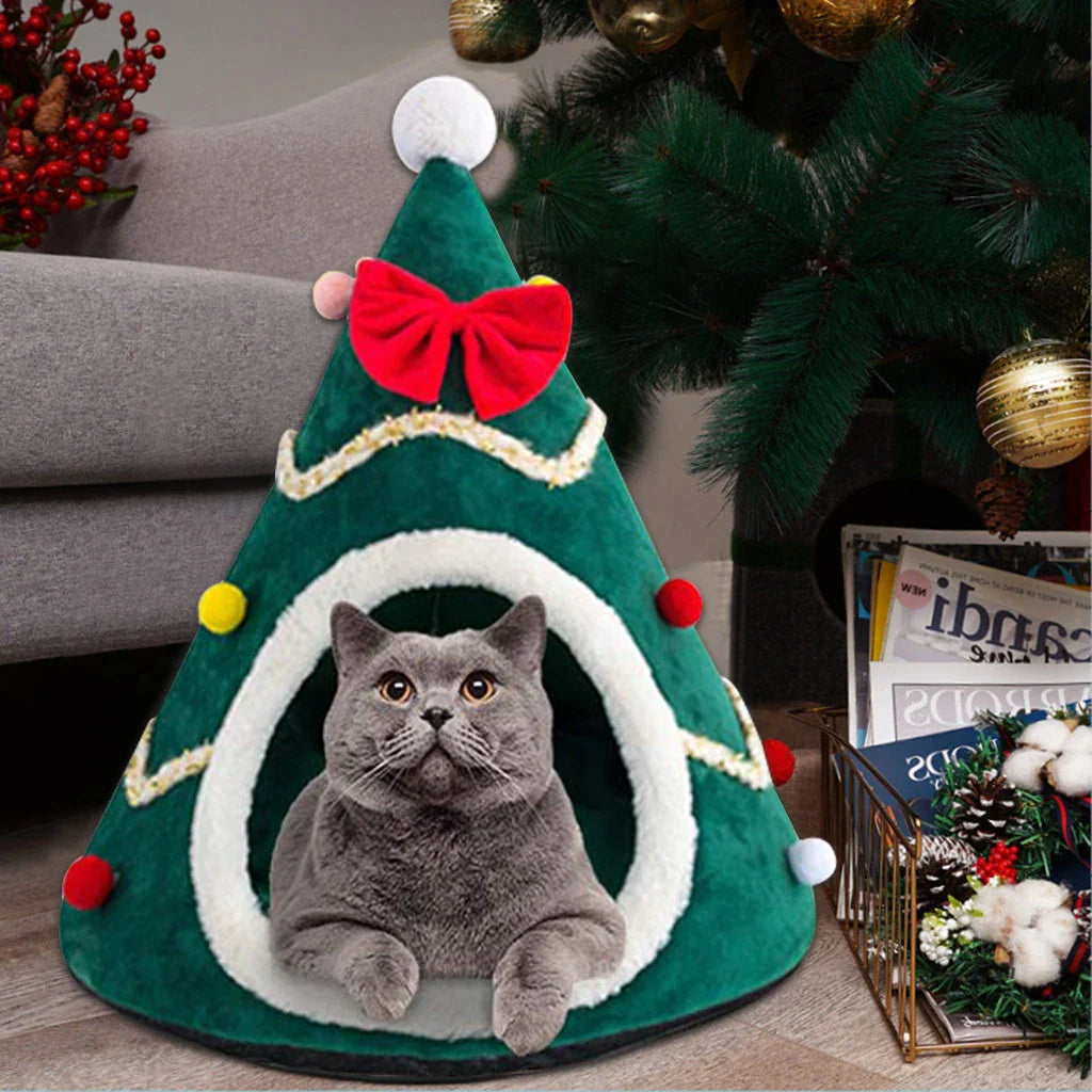 Otee™️ - Weihnachts-Katzenhöhle