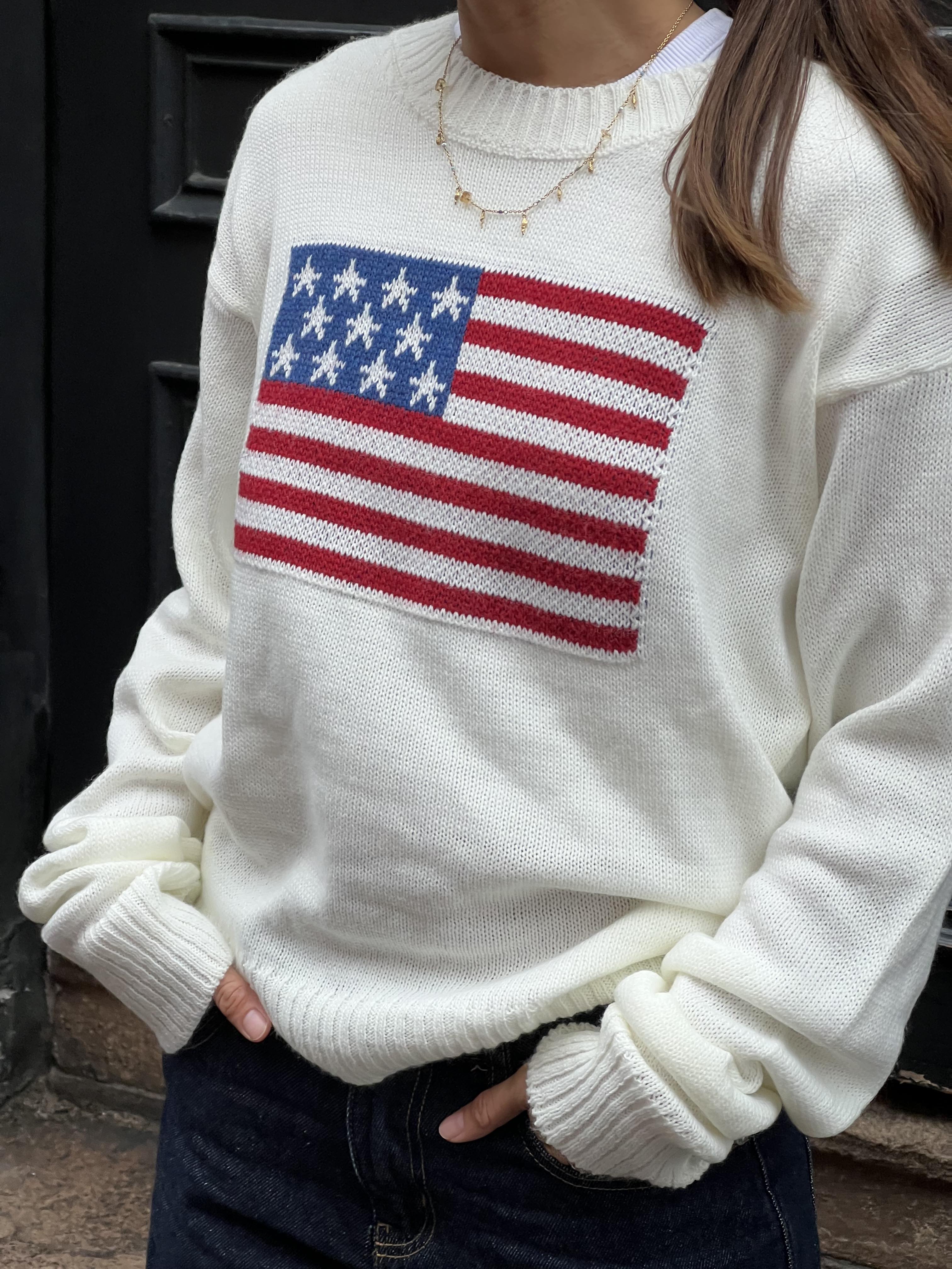 Otee™️ - Pullover mit US-Flagge
