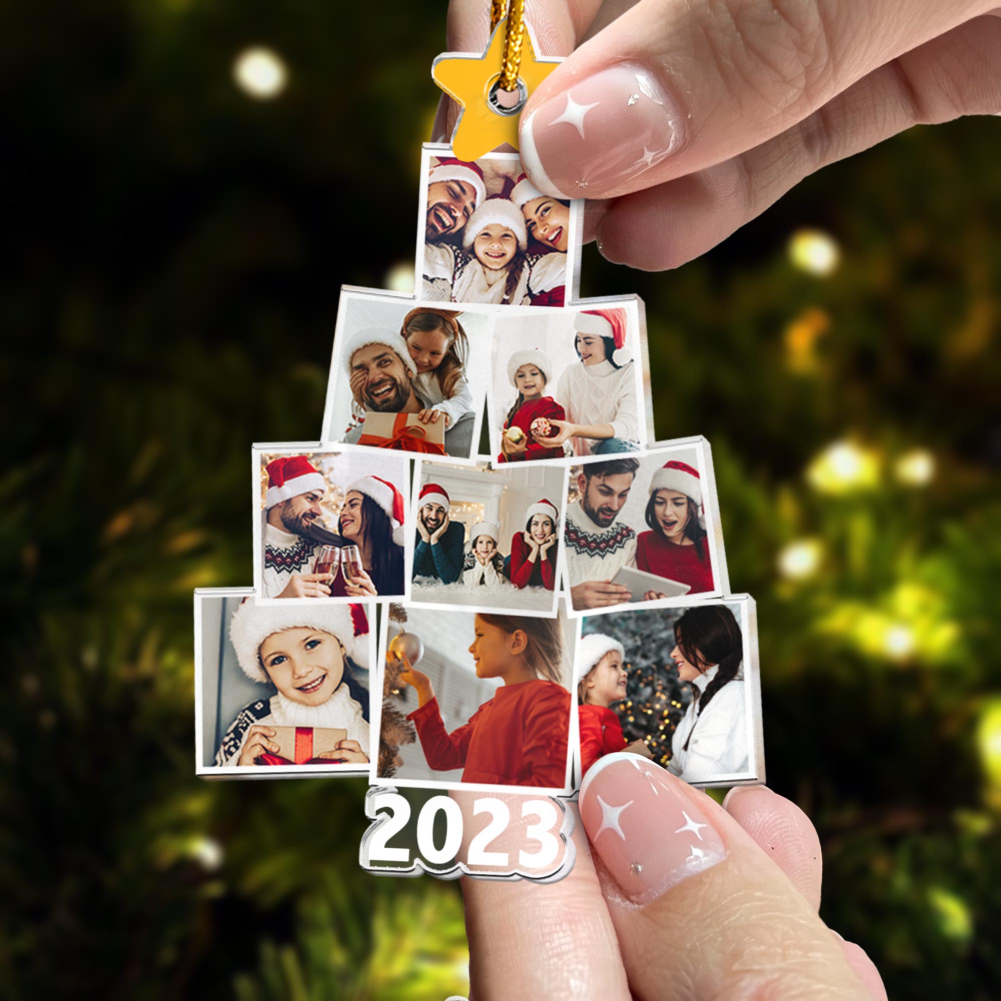 Otee™️ - Weihnachtsbild des Familienbaums